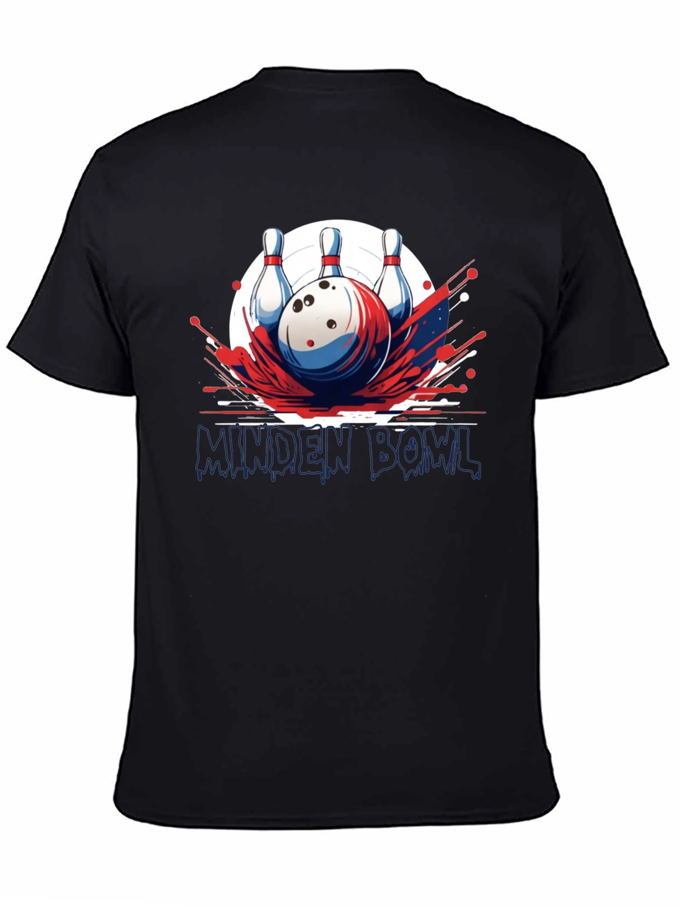 Minden Bowl Graphic T-Shirt - Strike Design