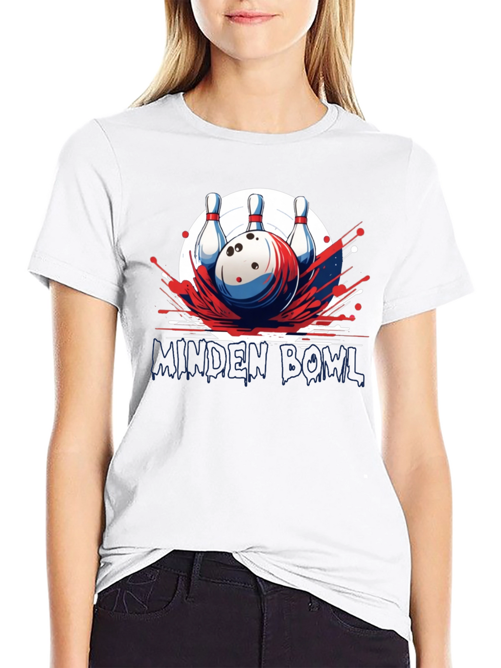 Minden Bowl Graphic T-Shirt - Strike Design