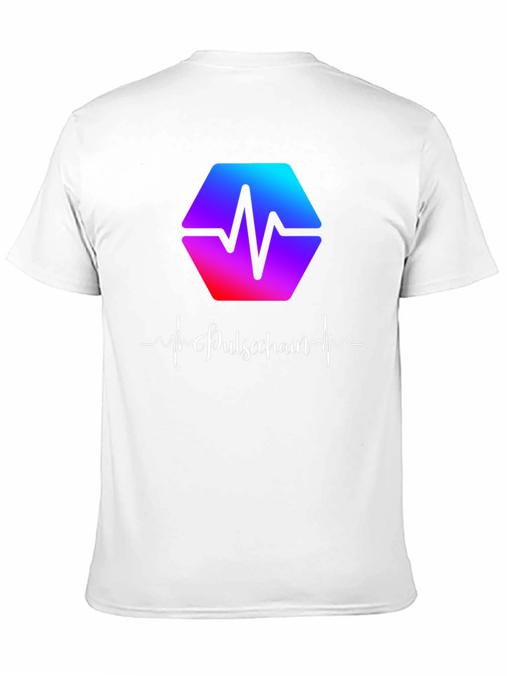 Pulsechain Heartbeat Black T-Shirt