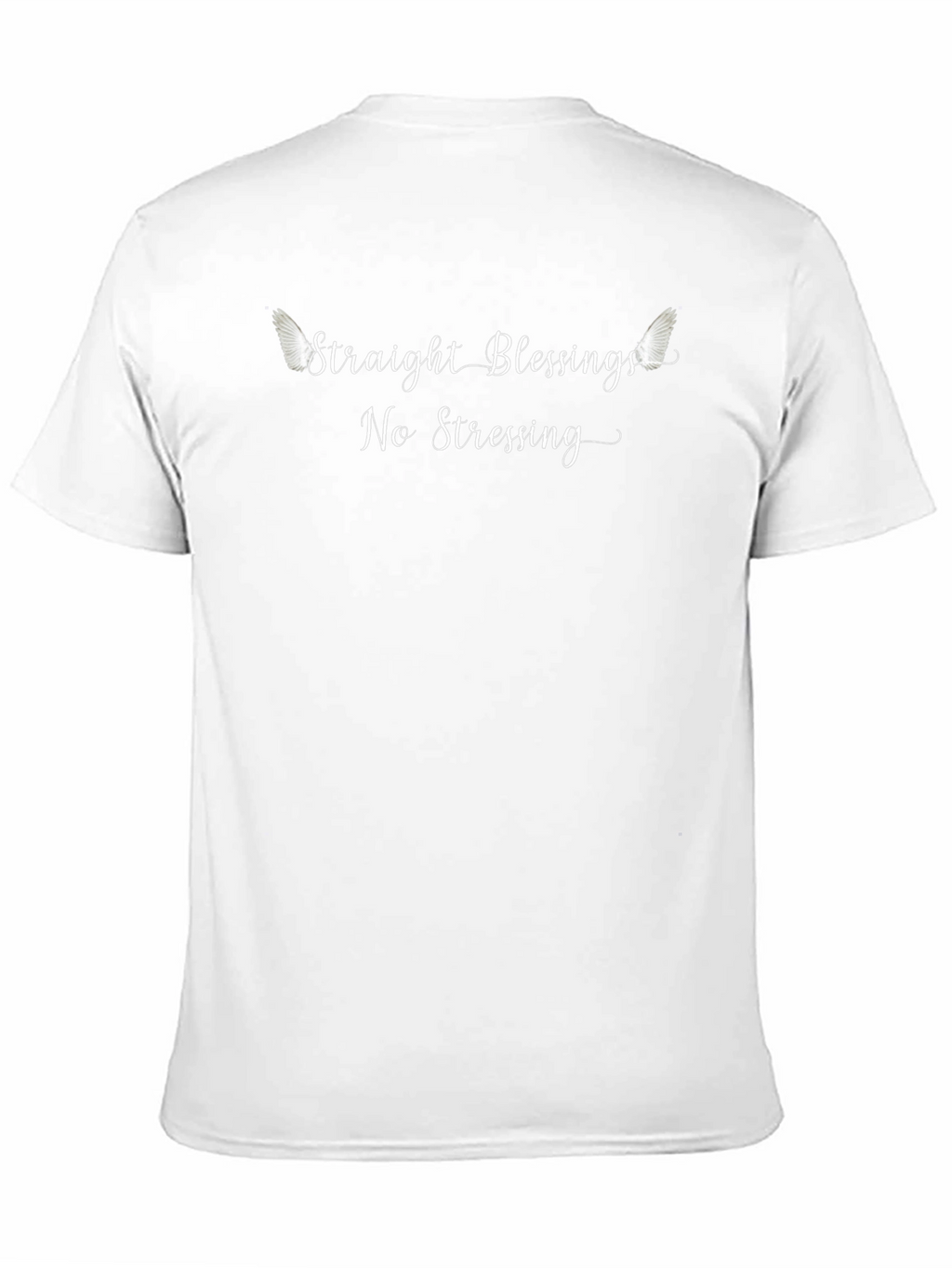 Straight Blessings No Stressing Graphic Tee