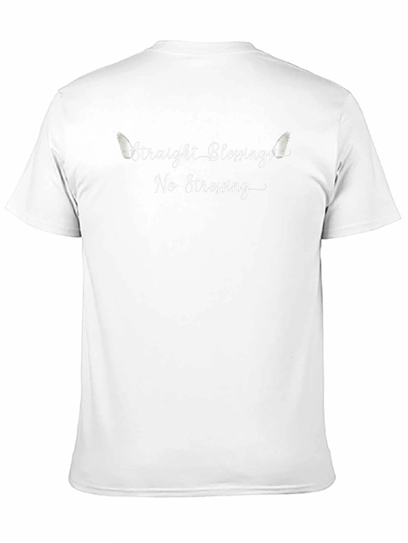 Straight Blessings No Stressing Graphic Tee