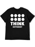 Think Different T-Shirt - Bold Graphic Tee