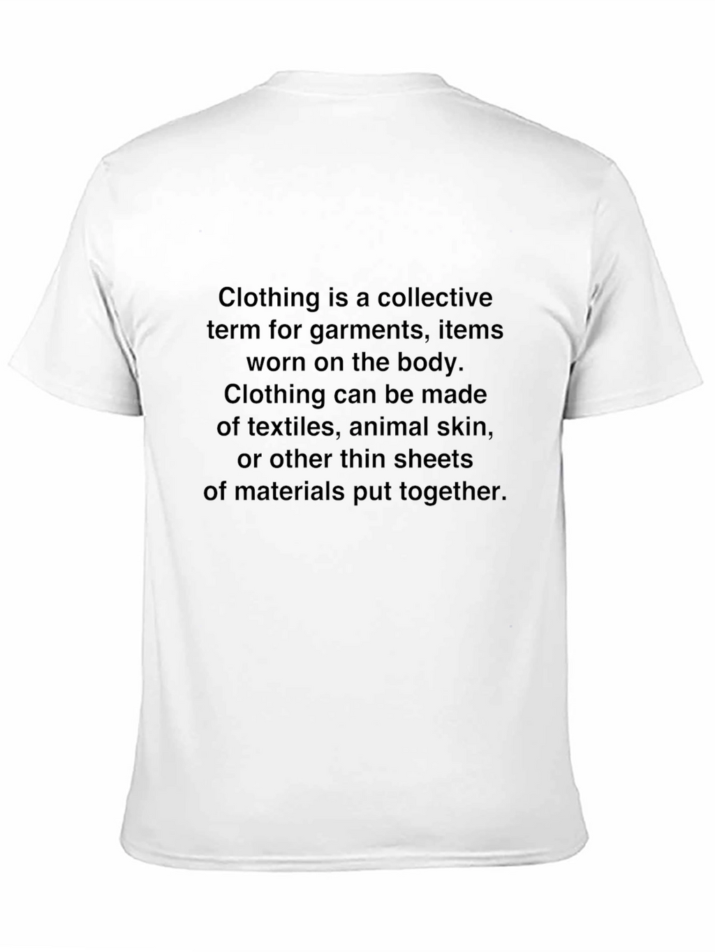 Statement T-Shirt - Clothing Definition