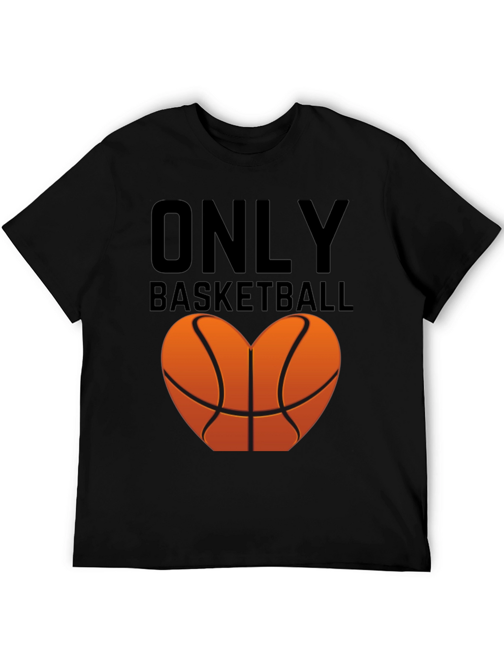 Only Basketball Heart Graphic T-Shirt