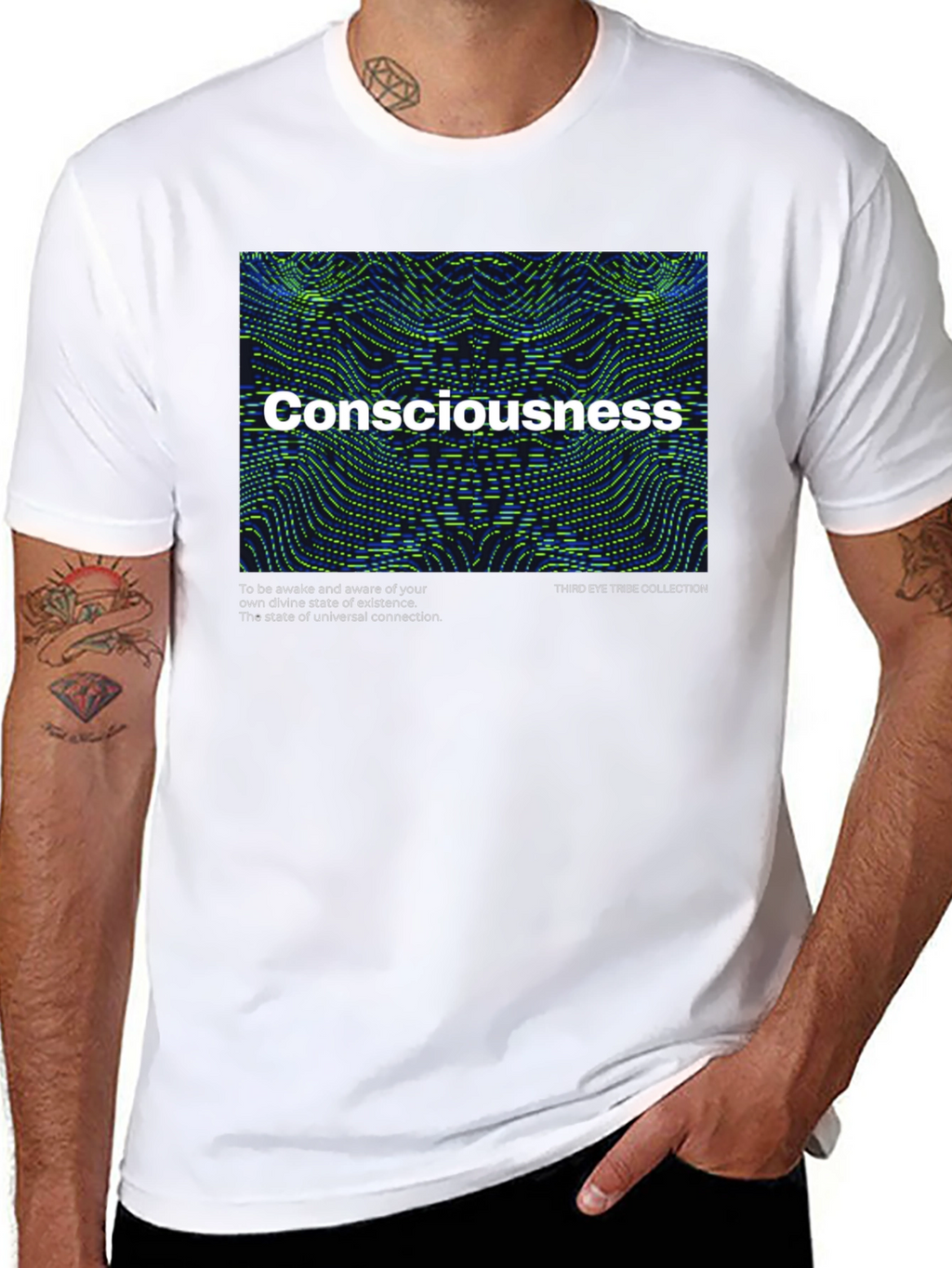 Consciousness Graphic T-Shirt - Third Eye Tribe Collection