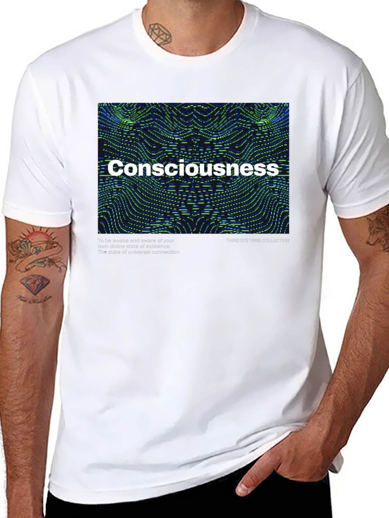 Consciousness Graphic T-Shirt - Third Eye Tribe Collection