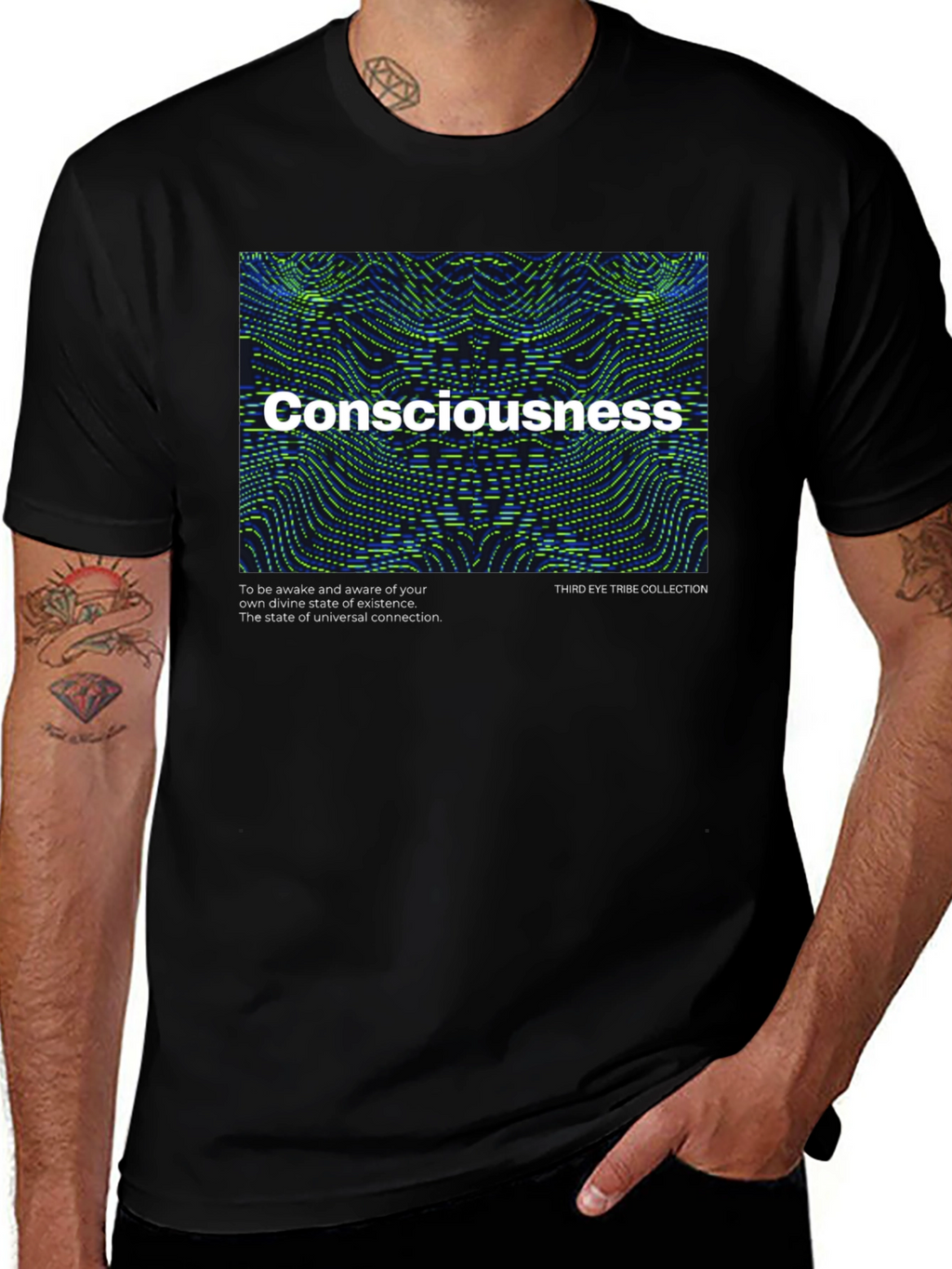 Consciousness Graphic T-Shirt - Third Eye Tribe Collection