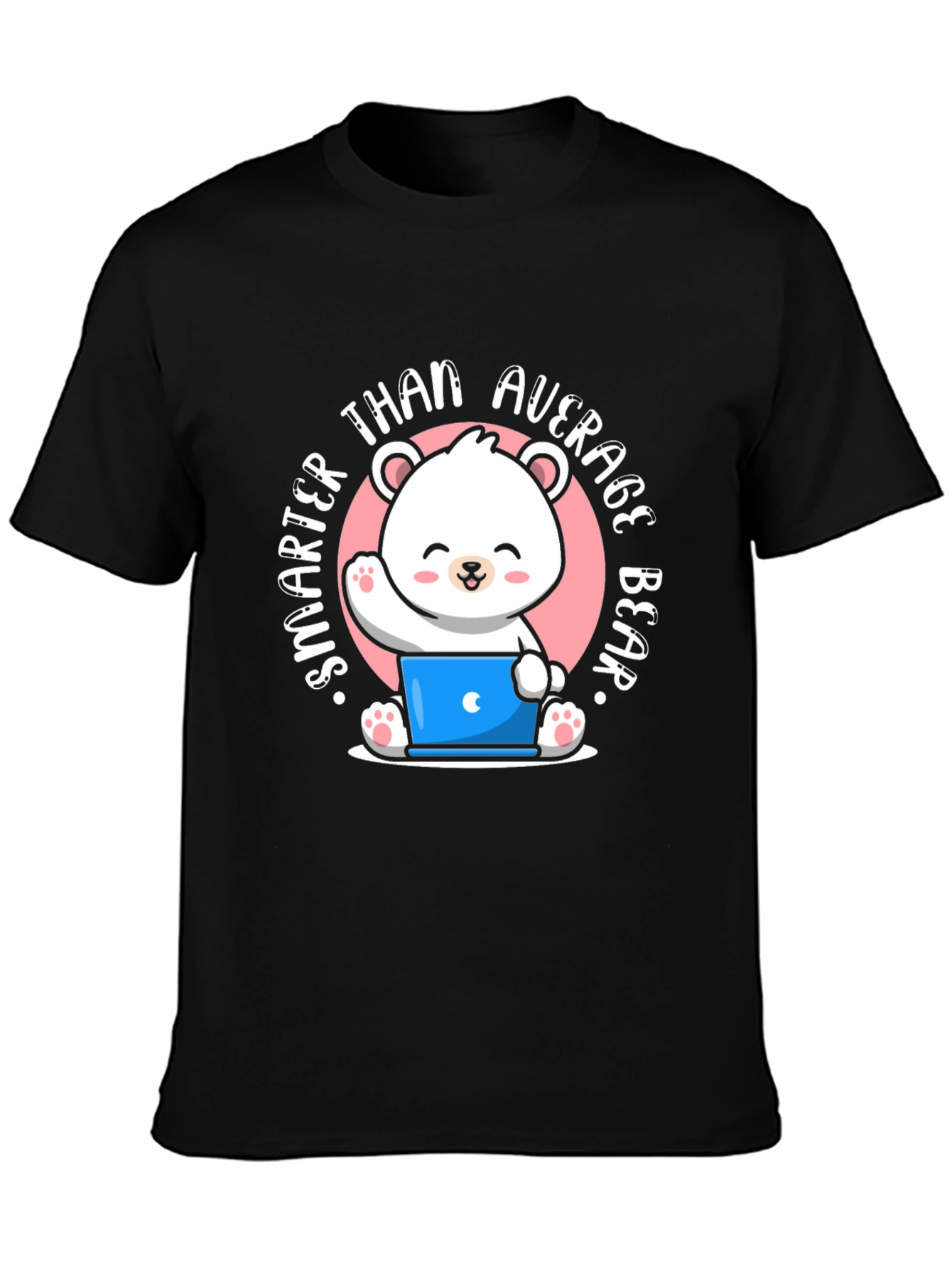 Smarter Than Average Bear T-Shirt - Cute Cartoon Design