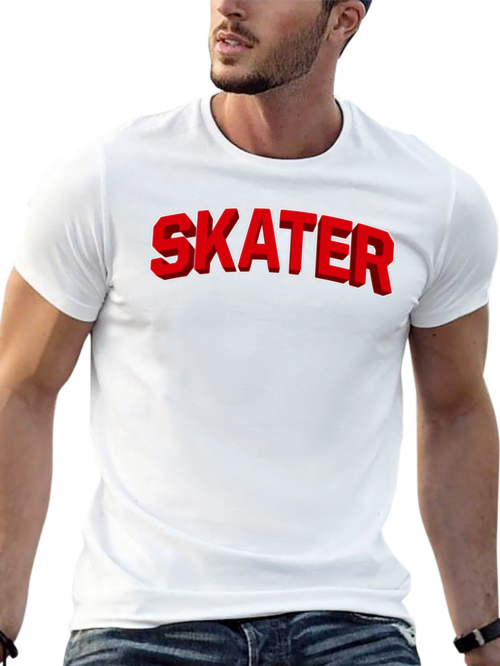 Skater Graphic Tee - Bold Statement Shirt