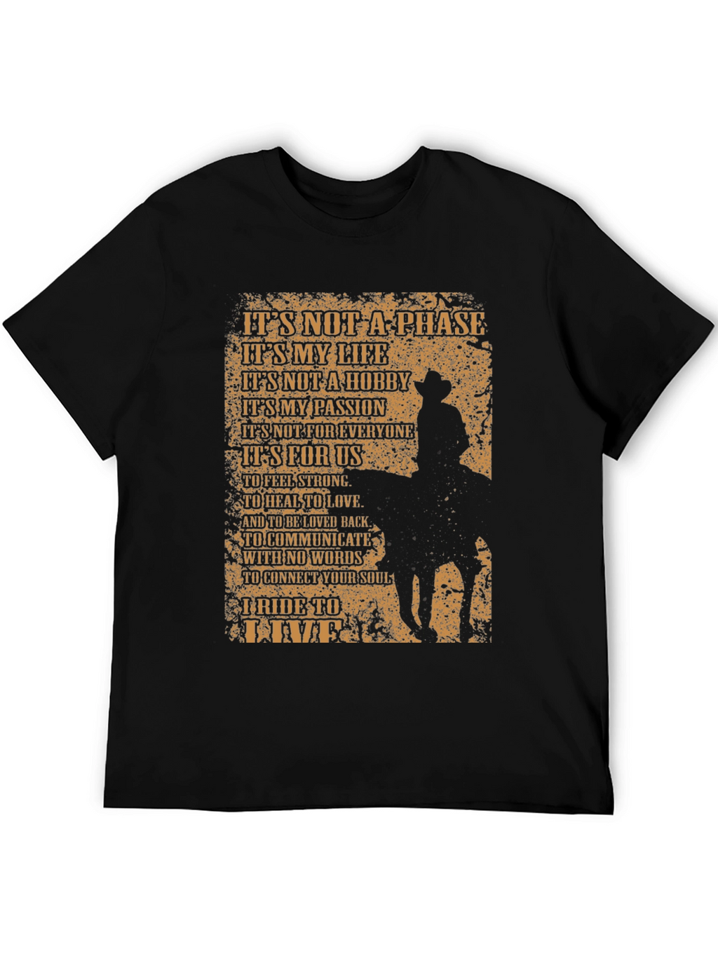 Cowboy Spirit Graphic T-Shirt - Ride to Live