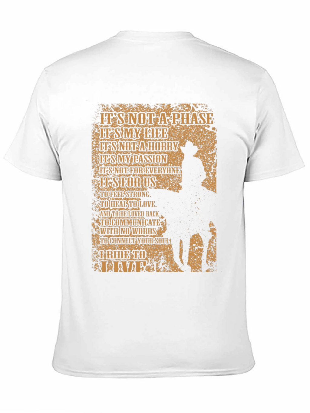 Cowboy Spirit Graphic T-Shirt - Ride to Live