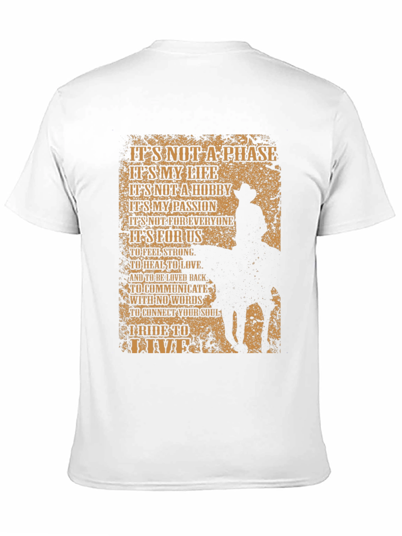 Cowboy Spirit Graphic T-Shirt - Ride to Live