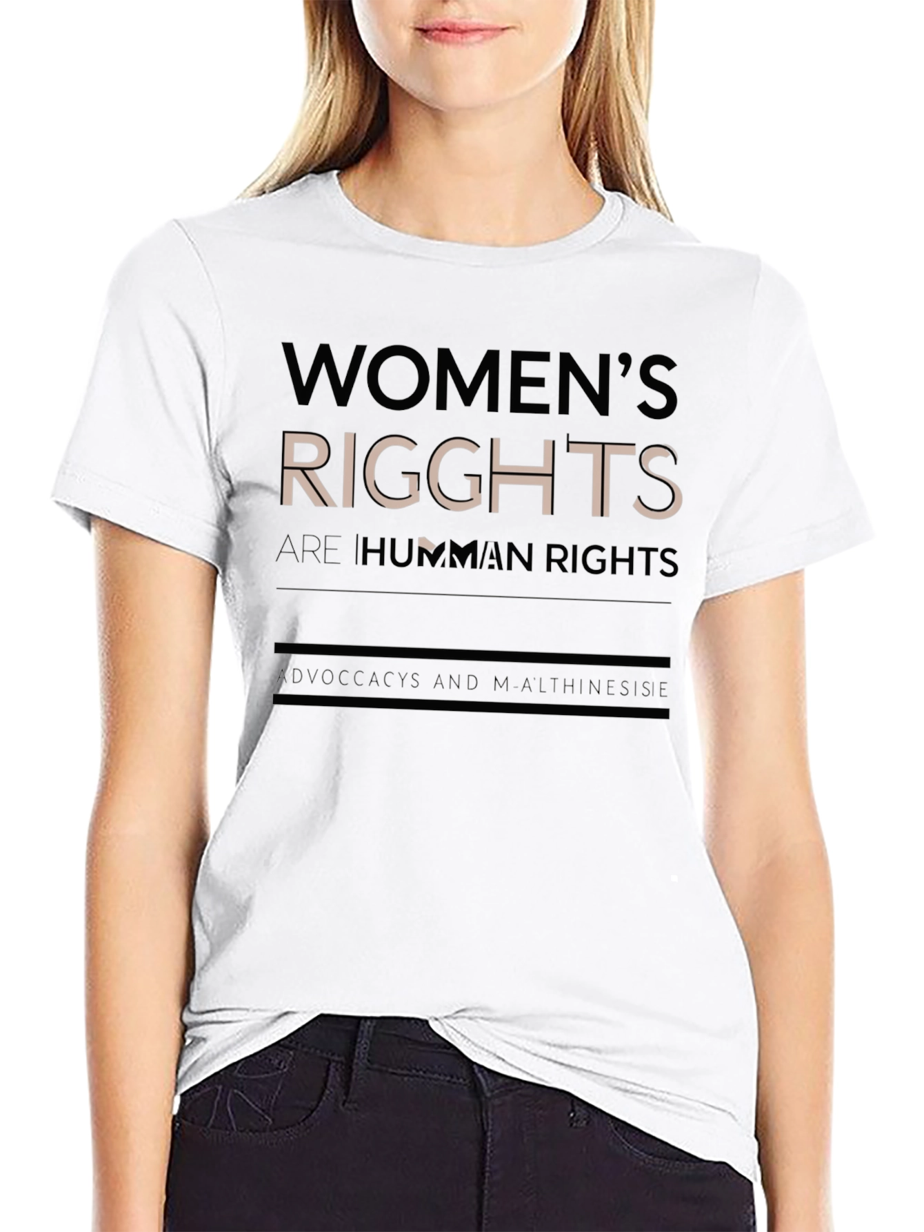 Womens Rights Are Human Rights Graphic T-Shirt