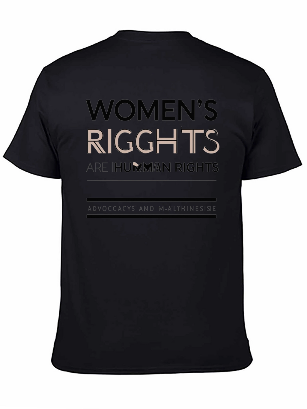 Womens Rights Are Human Rights Graphic T-Shirt