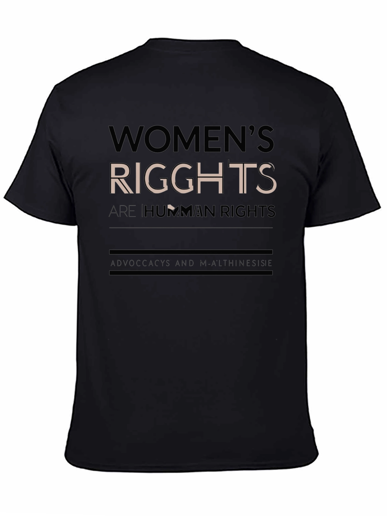Womens Rights Are Human Rights Graphic T-Shirt