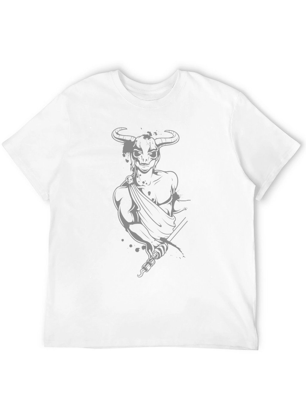 Minotaur Graphic Tee - Black Cotton Blend