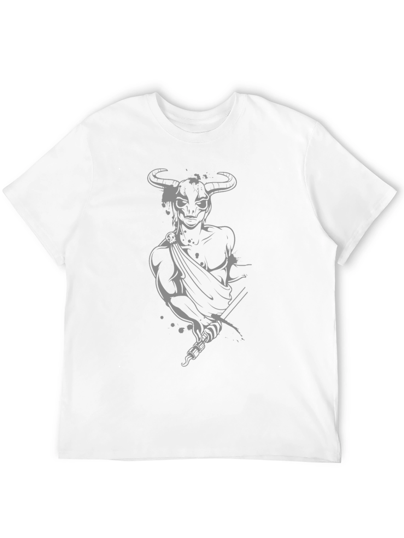 Minotaur Graphic Tee - Black Cotton Blend