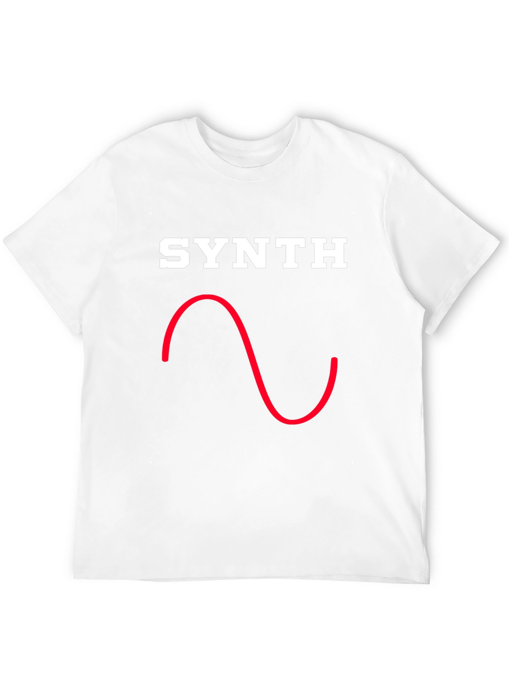 Synth Waveform Graphic Tee - Black T-Shirt