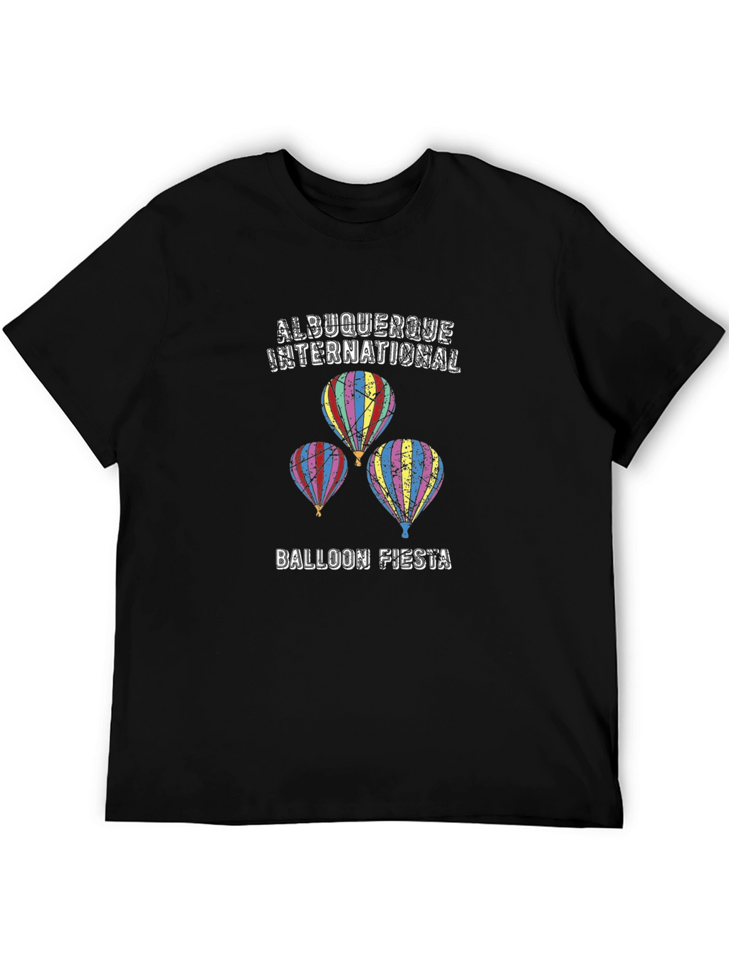 Albuquerque Balloon Fiesta Black T-Shirt