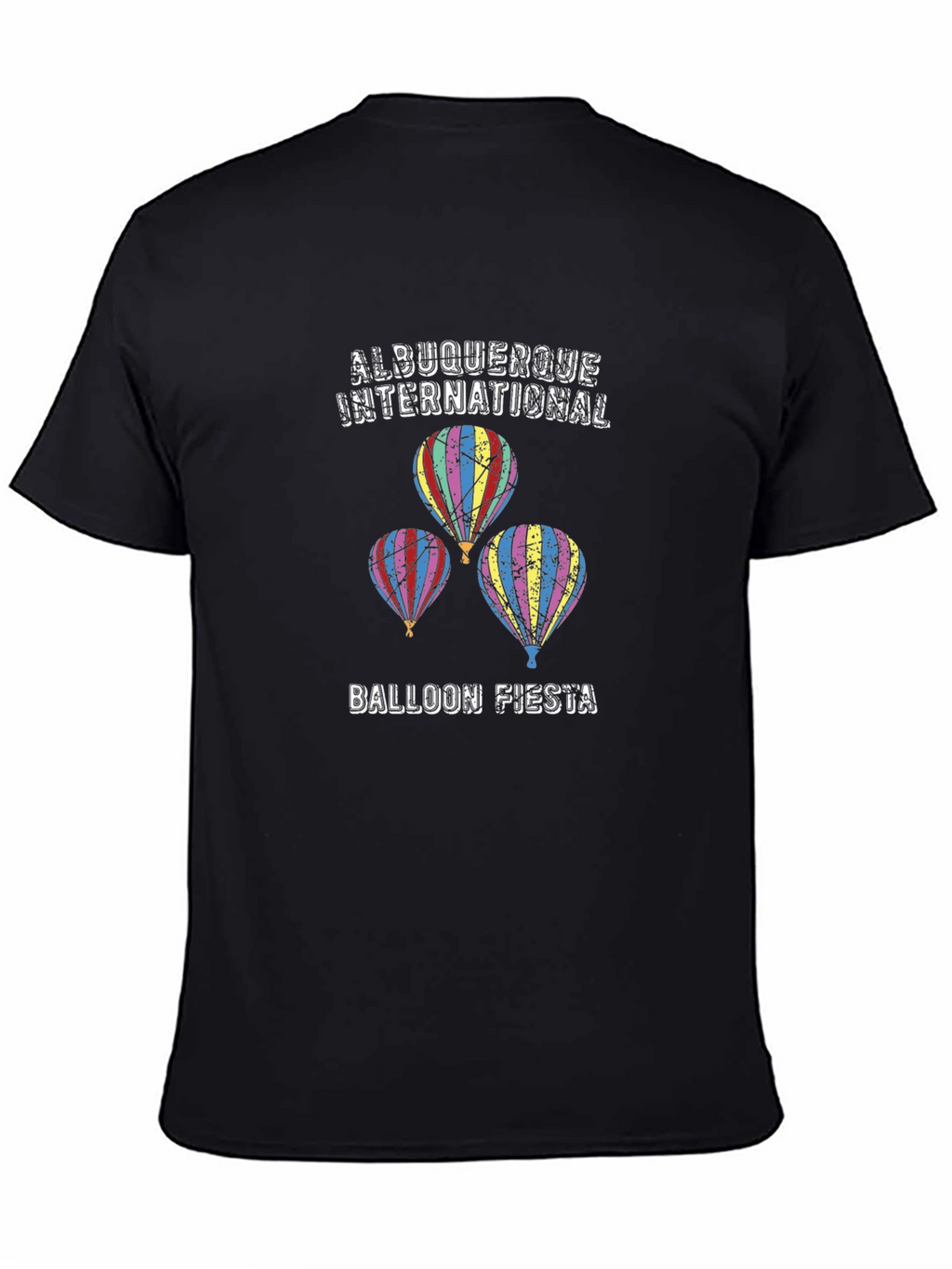 Albuquerque Balloon Fiesta Black T-Shirt