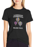 Albuquerque Balloon Fiesta Black T-Shirt