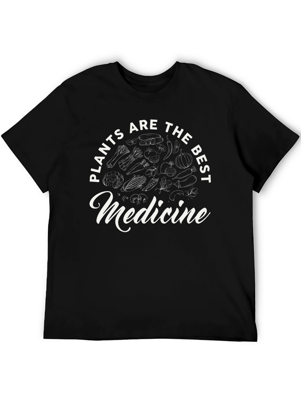 Plants are the Best Medicine Graphic T-Shirt