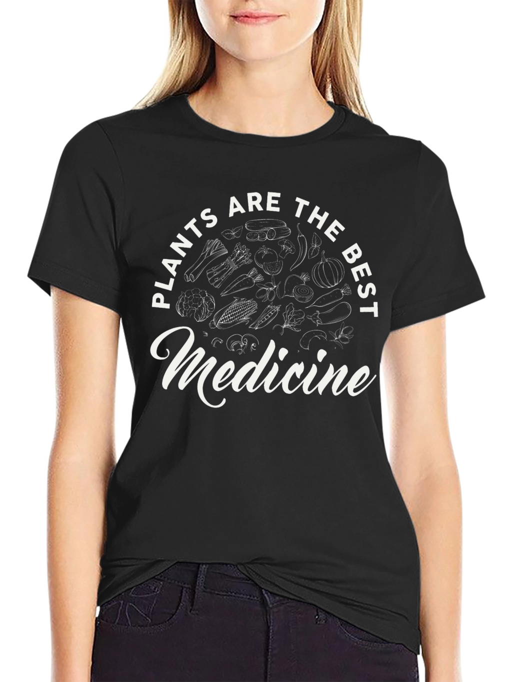 Plants are the Best Medicine Graphic T-Shirt