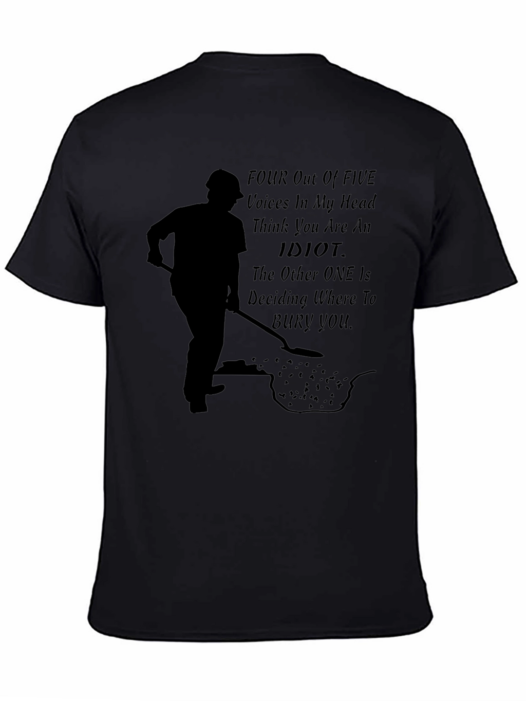 Funny Graphic T-Shirt - Voices In My Head