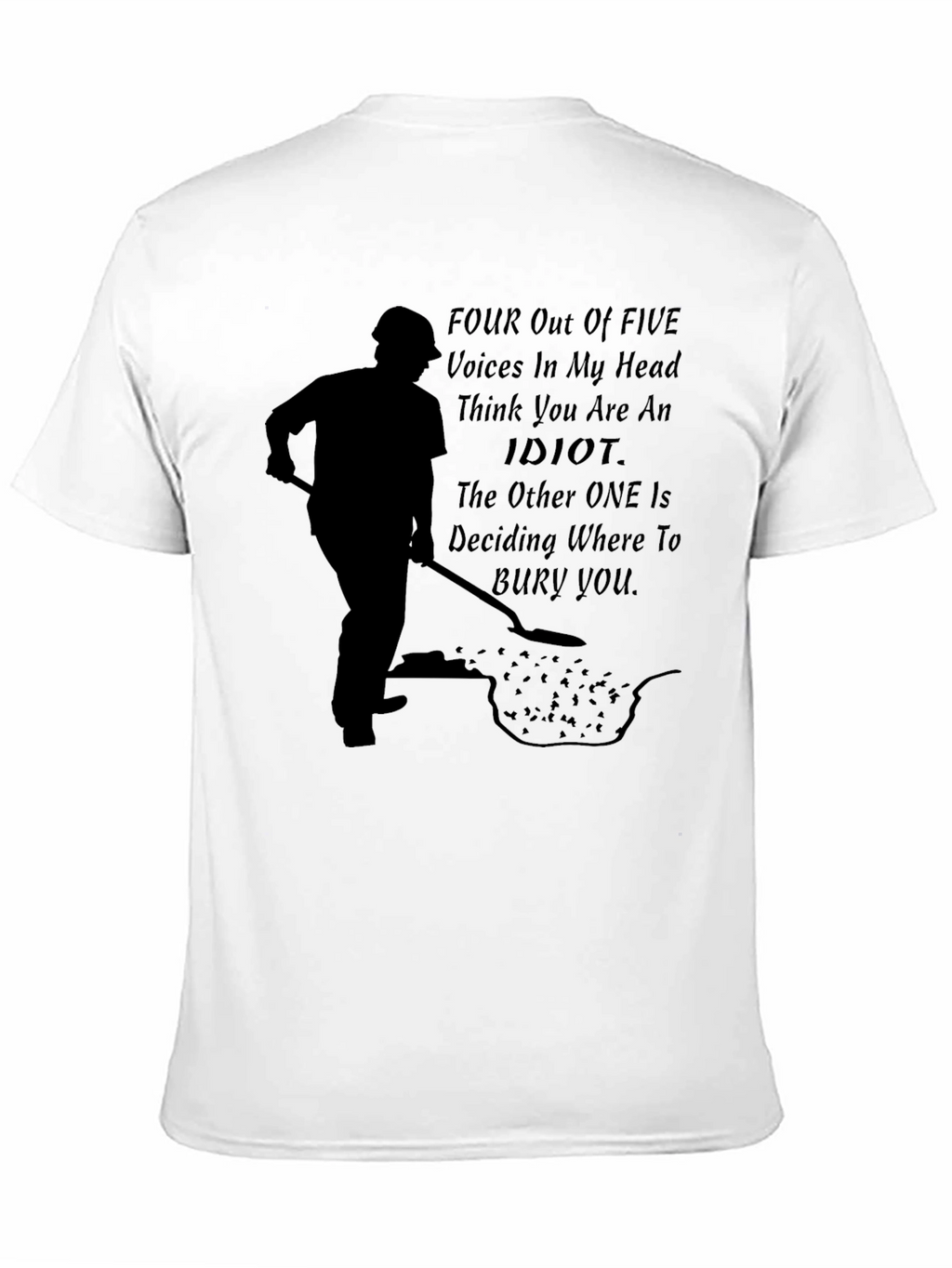 Funny Graphic T-Shirt - Voices In My Head