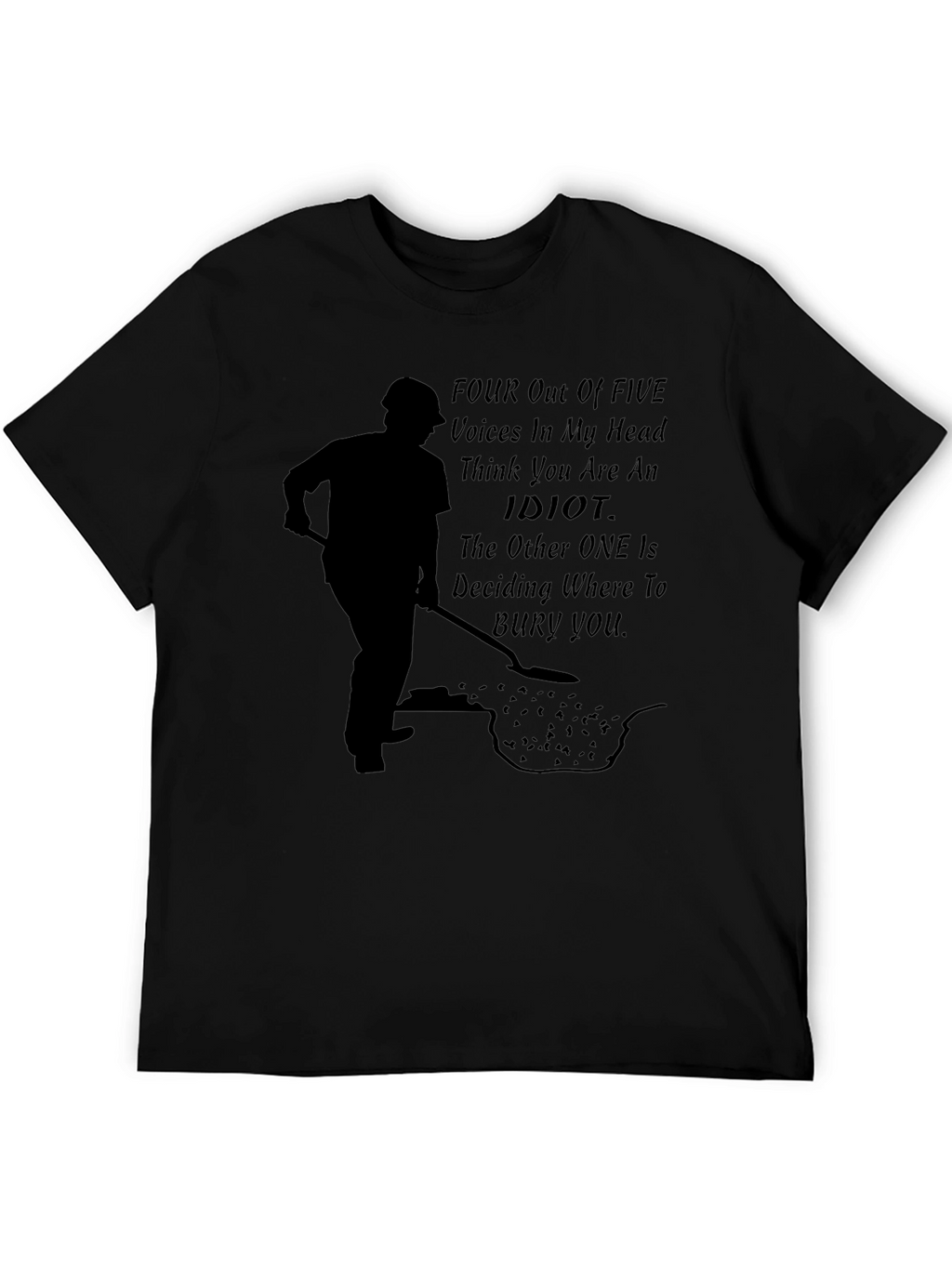 Funny Graphic T-Shirt - Voices In My Head