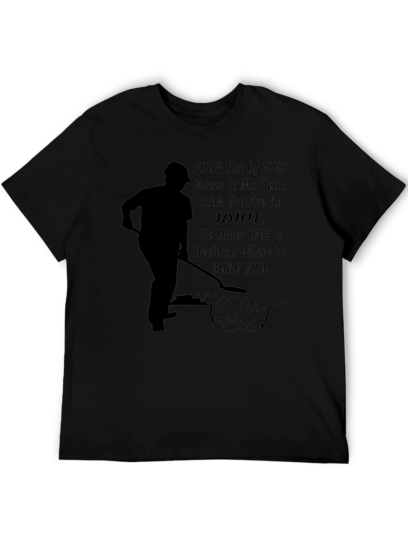 Funny Graphic T-Shirt - Voices In My Head