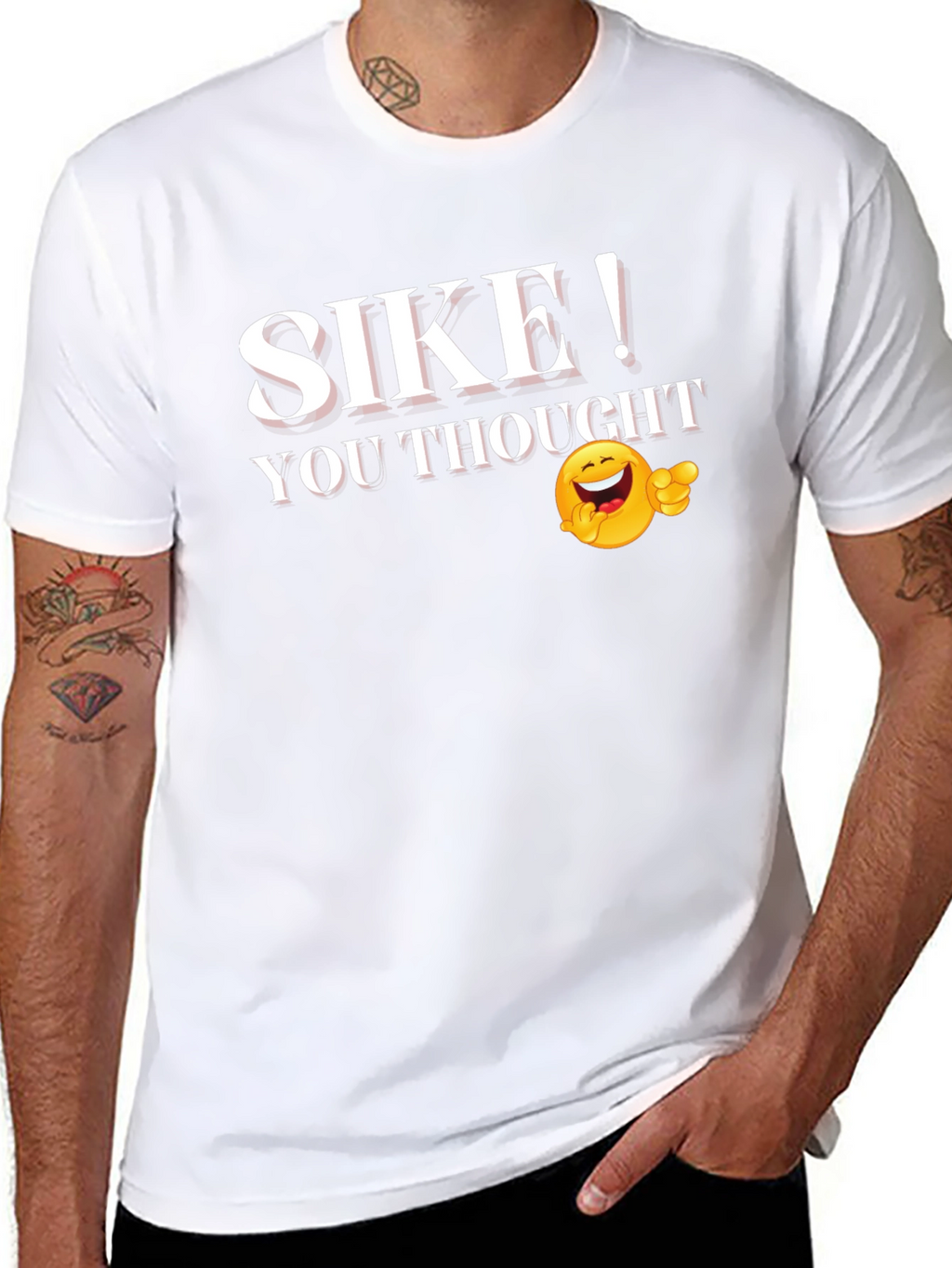 SIKE! You Thought Graphic Novelty T-Shirt