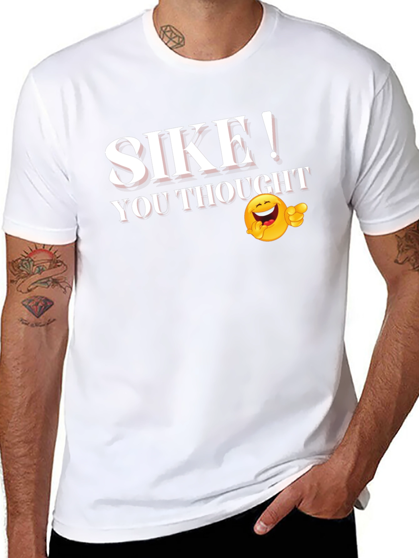 SIKE! You Thought Graphic Novelty T-Shirt