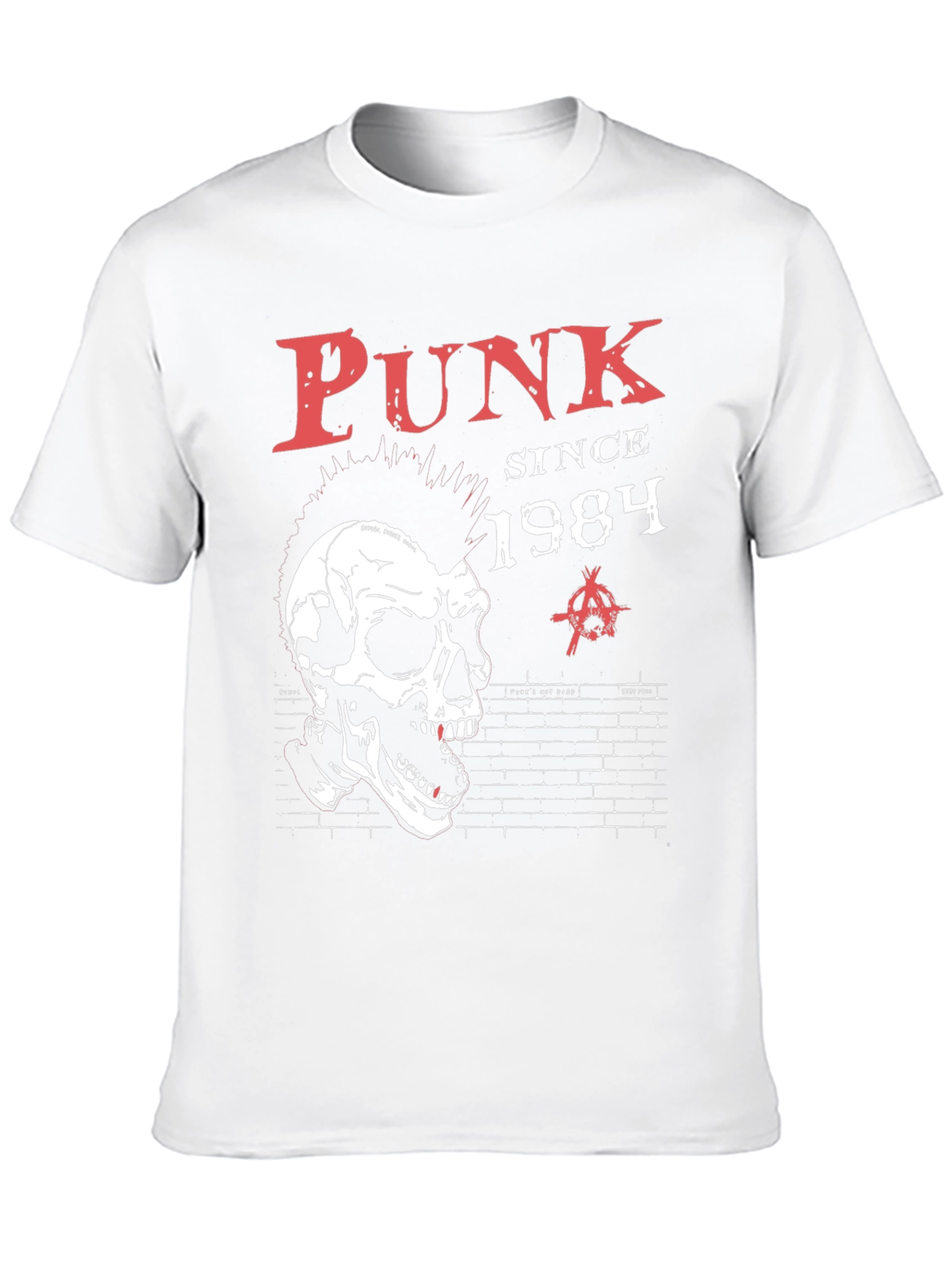 Punk Since 1984 Skull Graphic T-Shirt