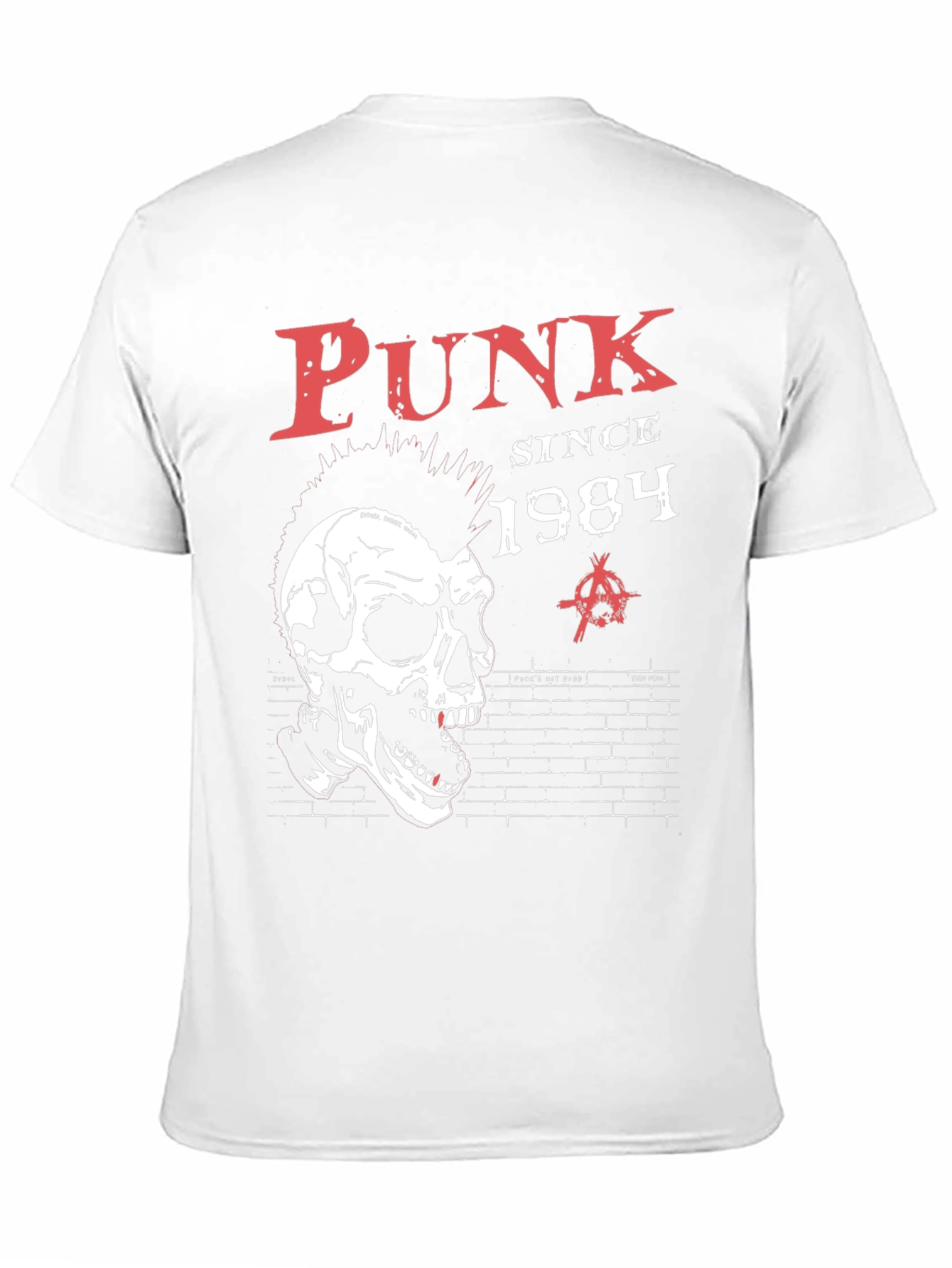 Punk Since 1984 Skull Graphic T-Shirt