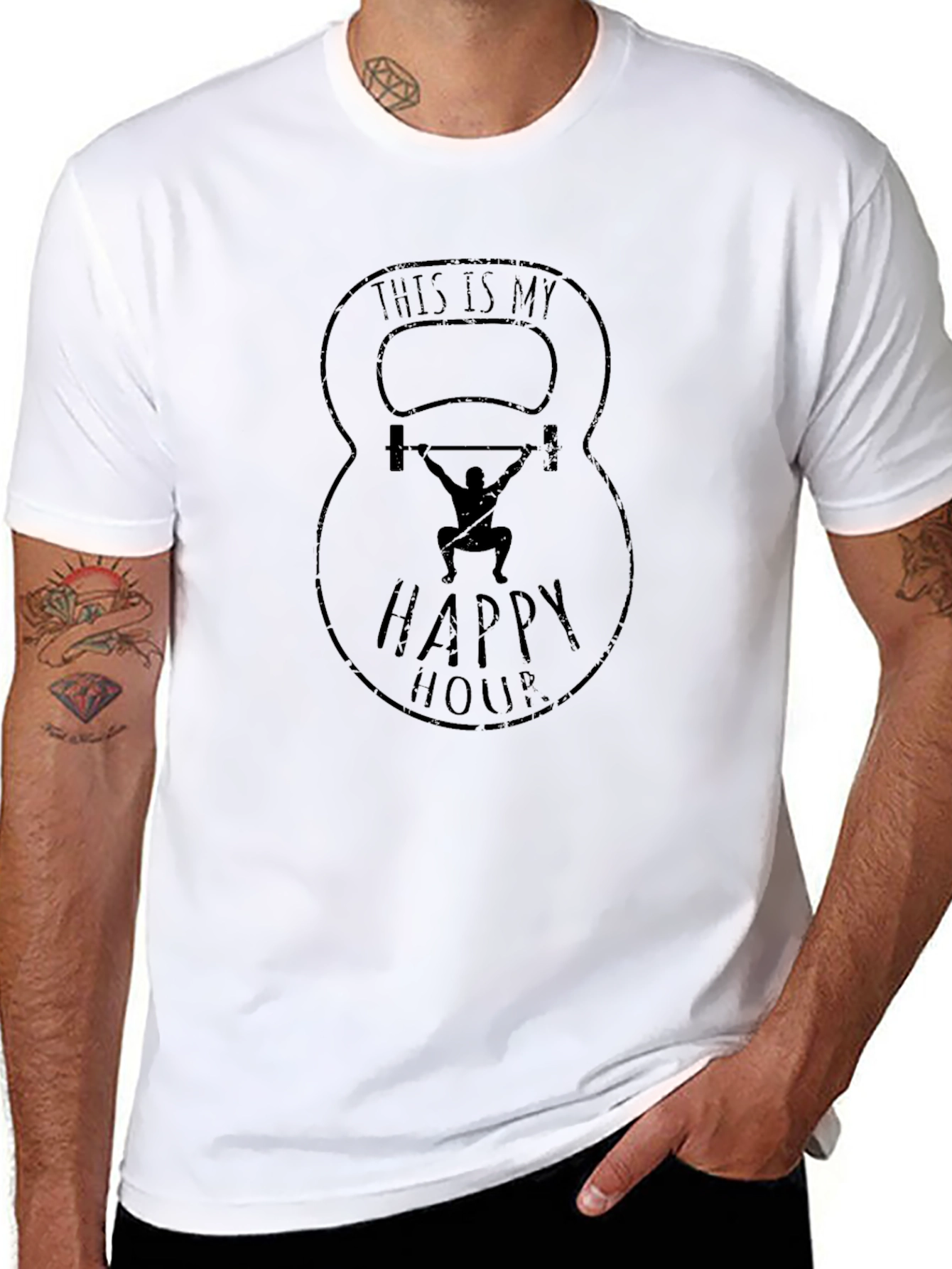 This is My Happy Hour Workout T-Shirt