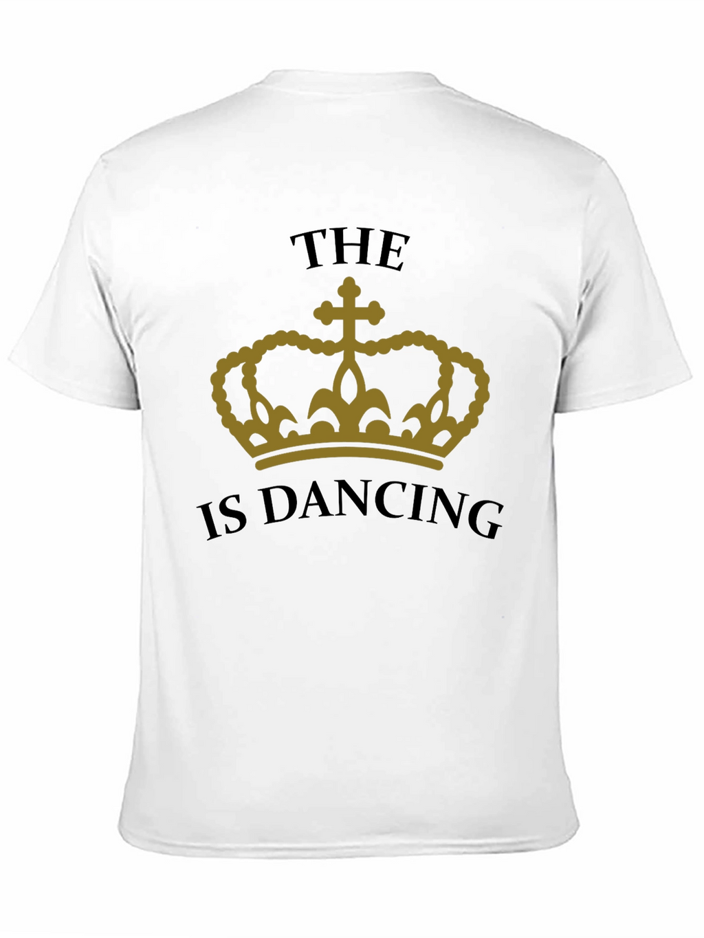 The Crown is Dancing Graphic Tee - Black