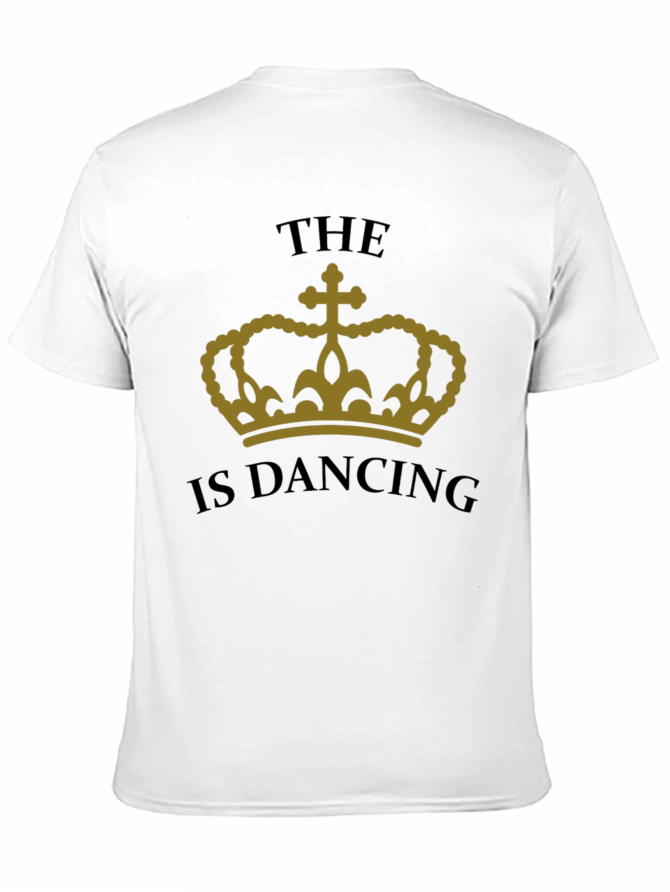 The Crown is Dancing Graphic Tee - Black