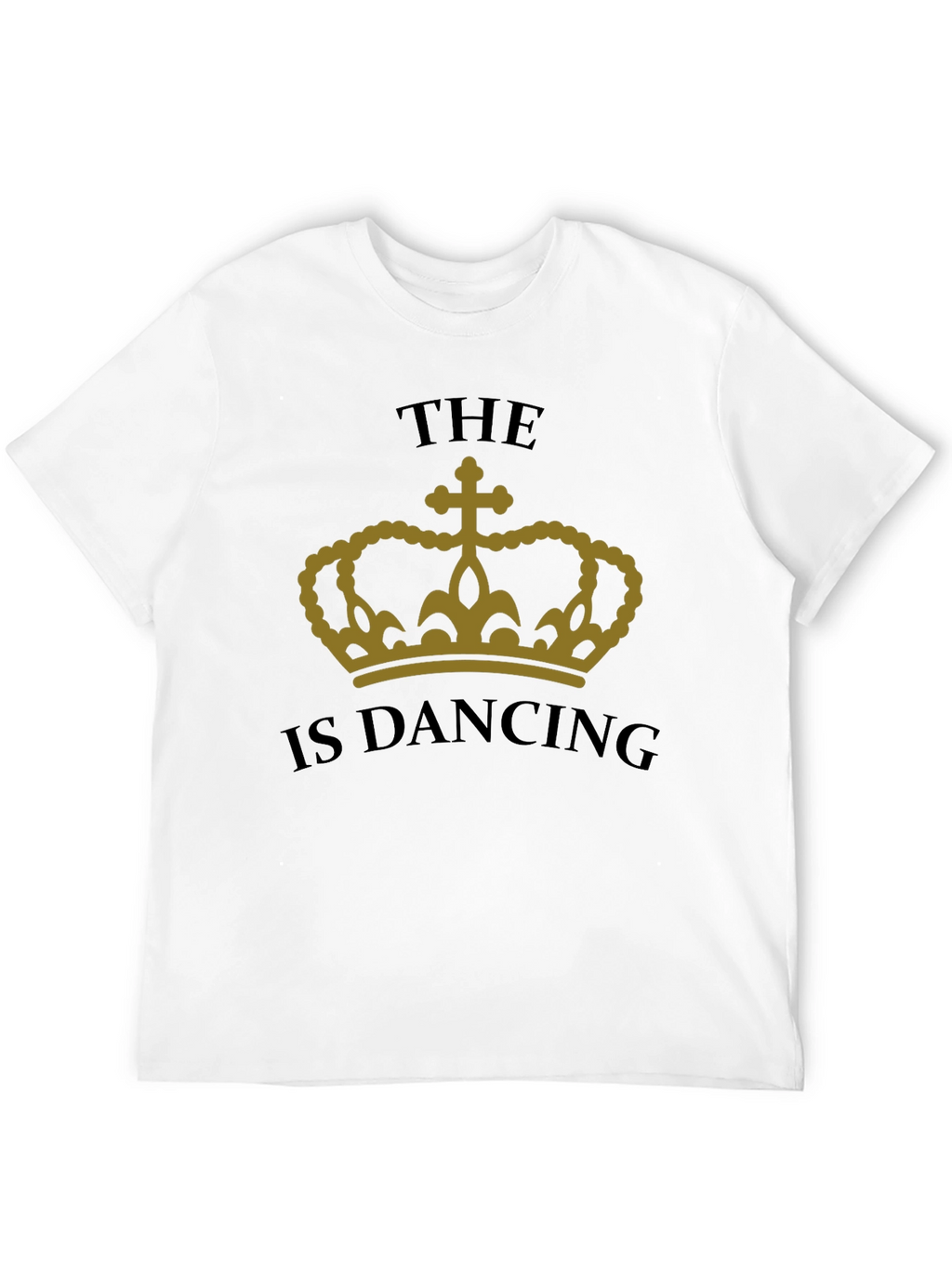The Crown is Dancing Graphic Tee - Black
