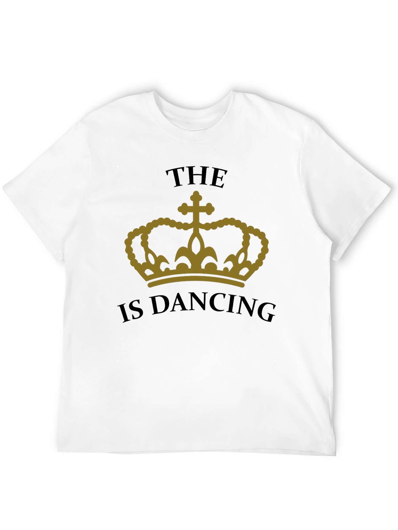 The Crown is Dancing Graphic Tee - Black
