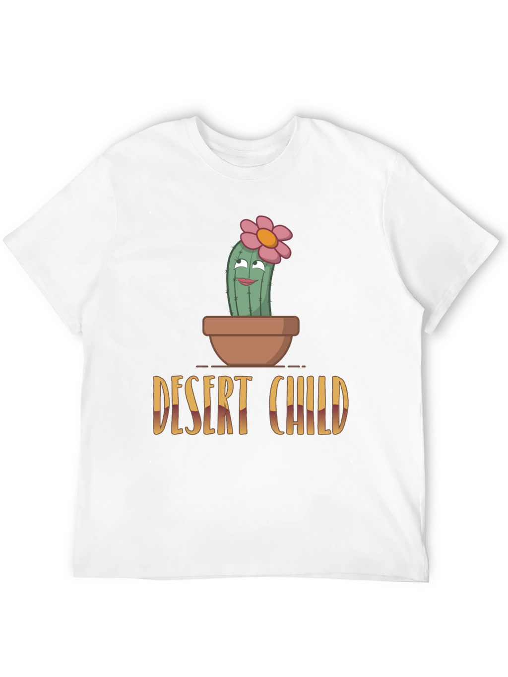 Desert Child Cactus T-Shirt - Unique Graphic Tee