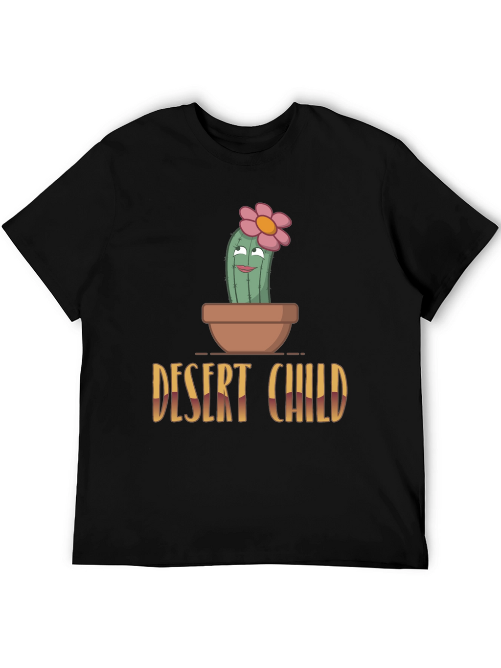 Desert Child Cactus T-Shirt - Unique Graphic Tee