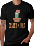 Desert Child Cactus T-Shirt - Unique Graphic Tee