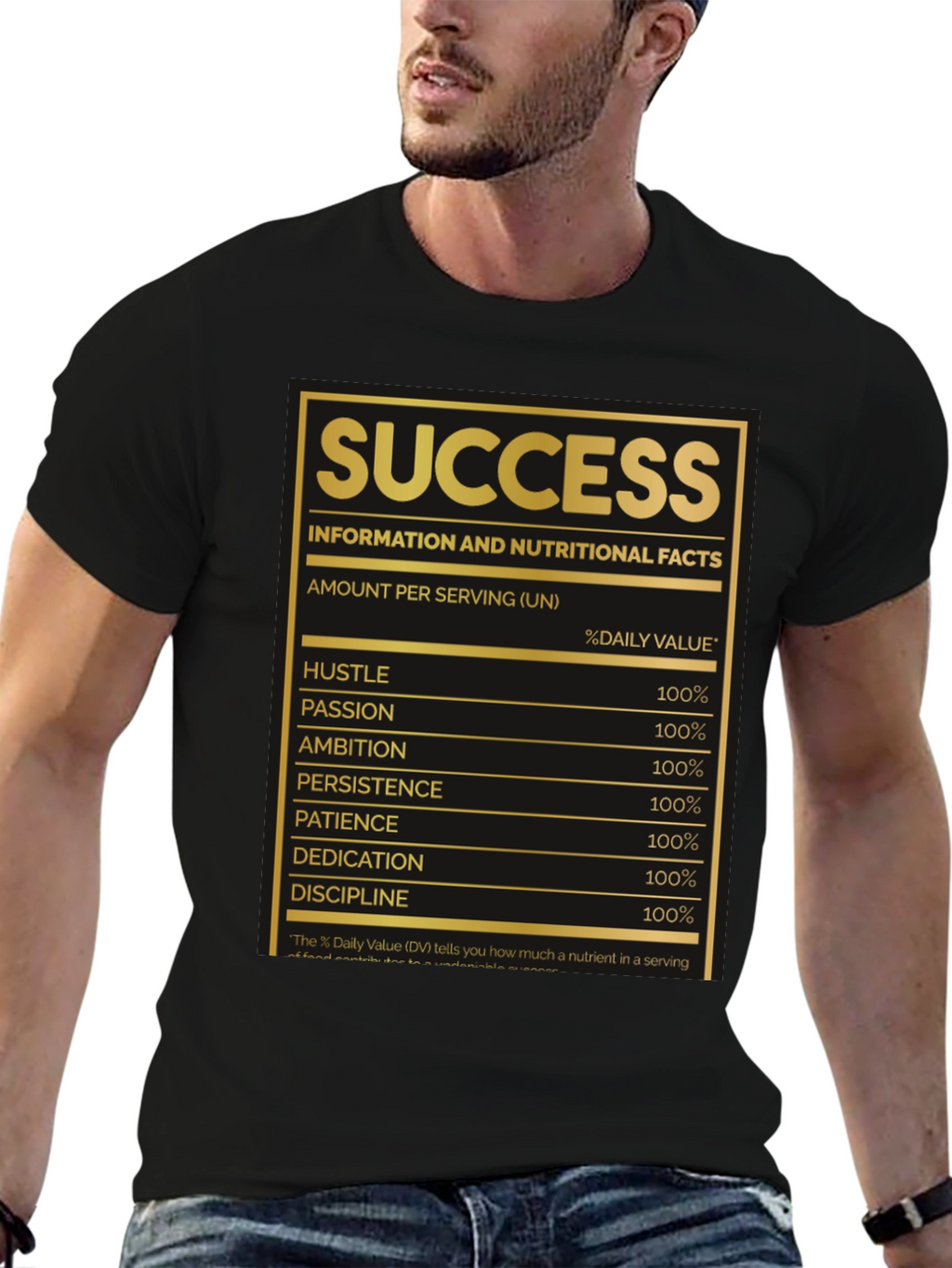 Success Nutritional Facts T-Shirt