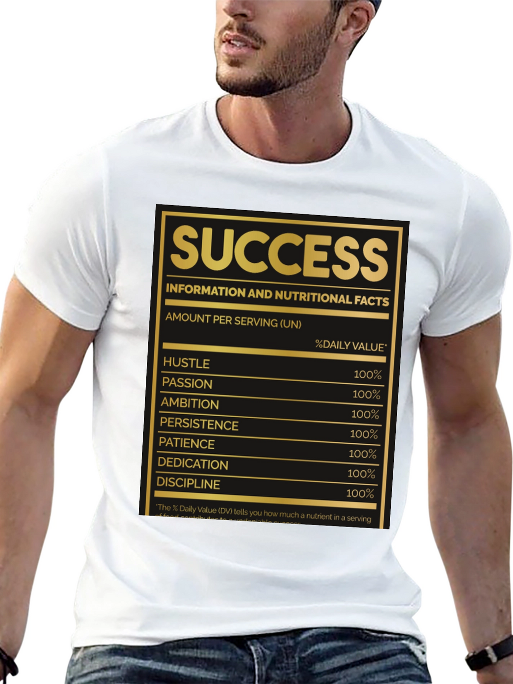 Success Nutritional Facts T-Shirt