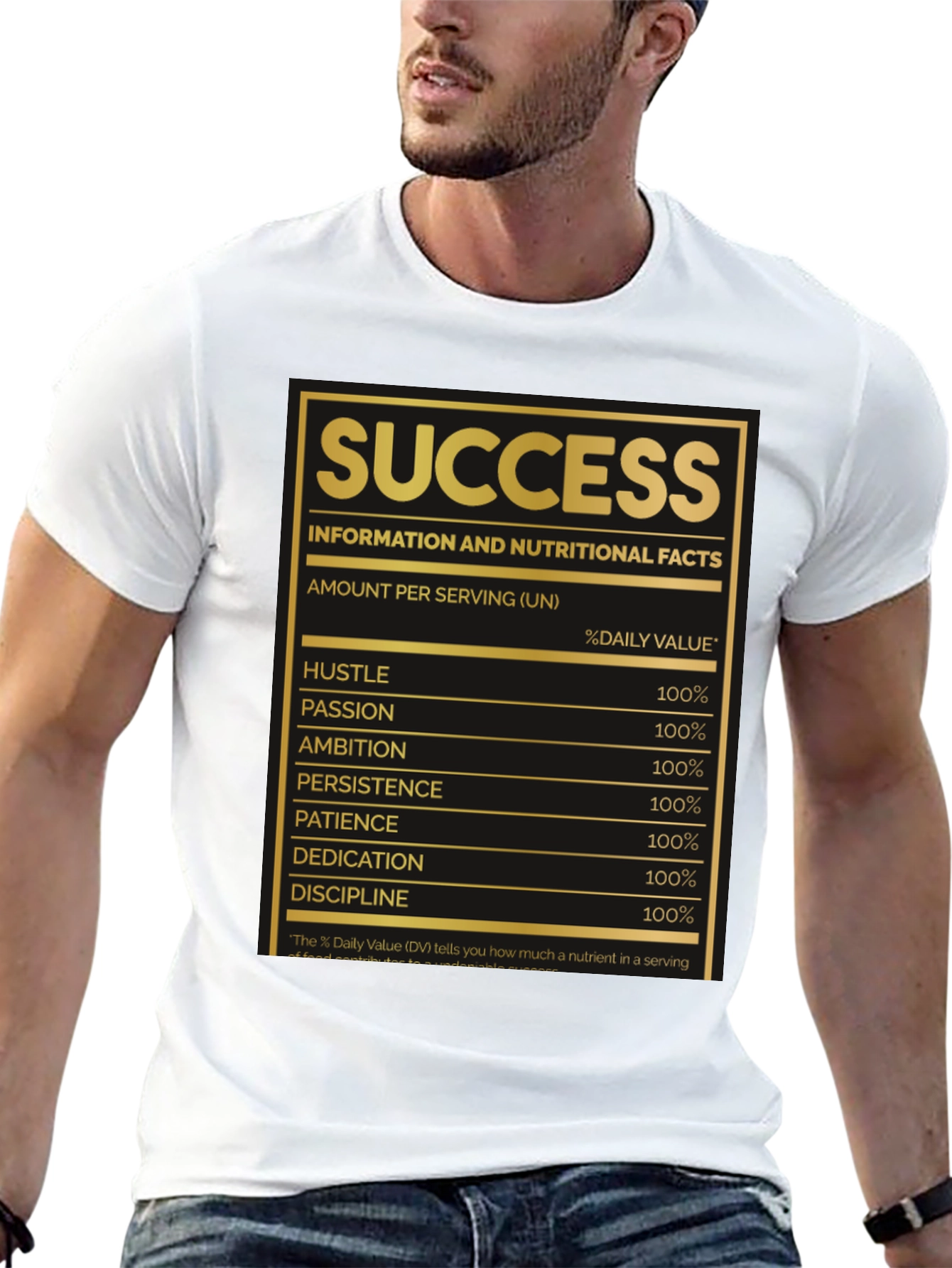 Success Nutritional Facts T-Shirt