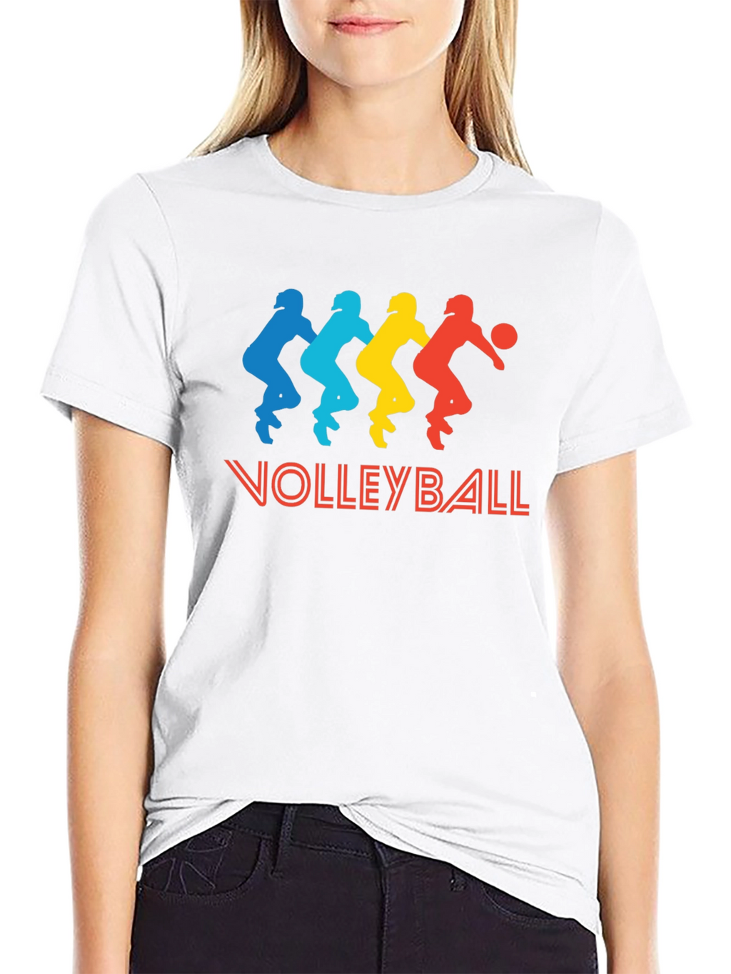 Volleyball Graphic Print T-Shirt