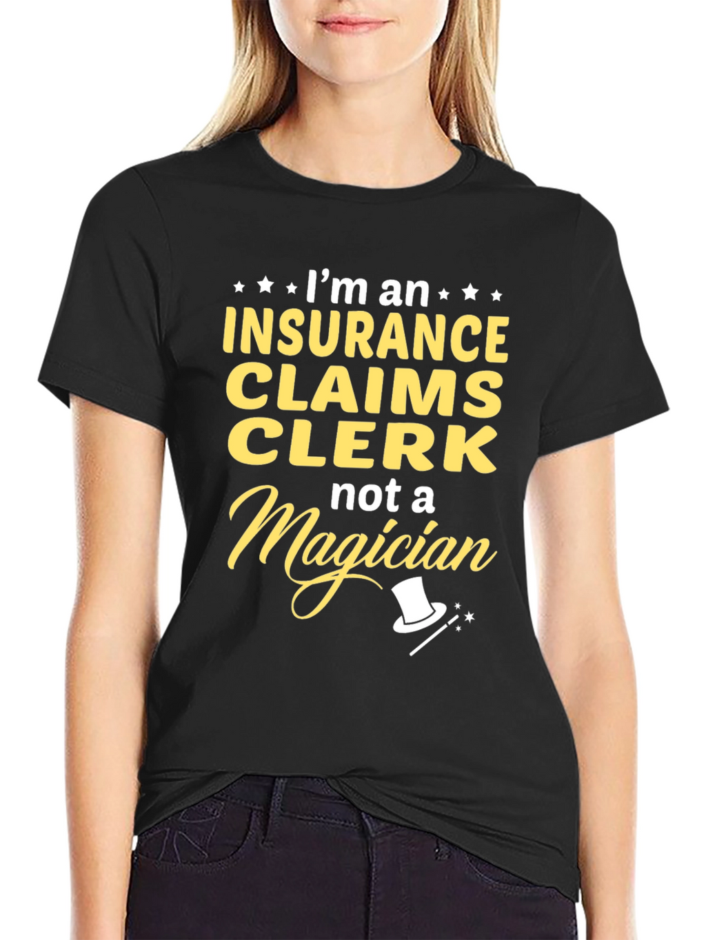 Insurance Claims Clerk Novelty Graphic T-Shirt