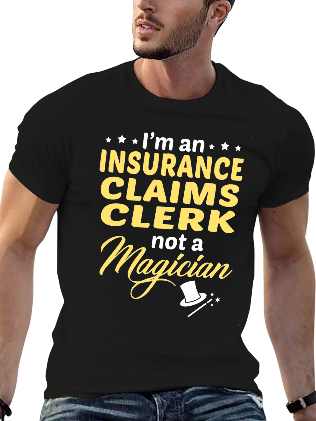 Insurance Claims Clerk Novelty Graphic T-Shirt