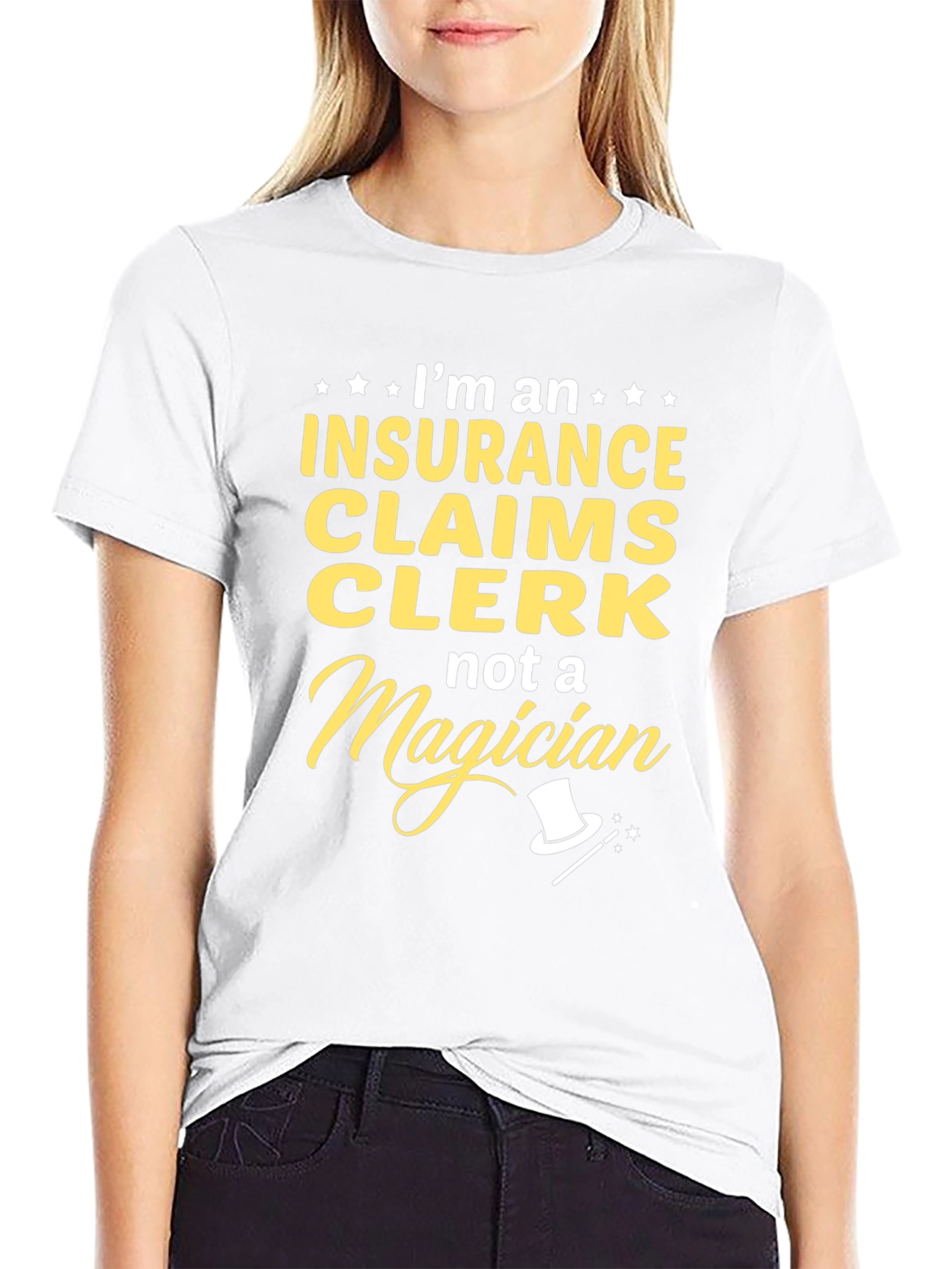 Insurance Claims Clerk Novelty Graphic T-Shirt